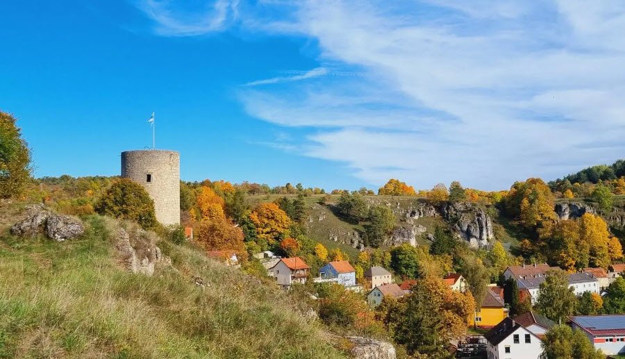 Hohenfels Castle, Imsbach, Germany, Germany